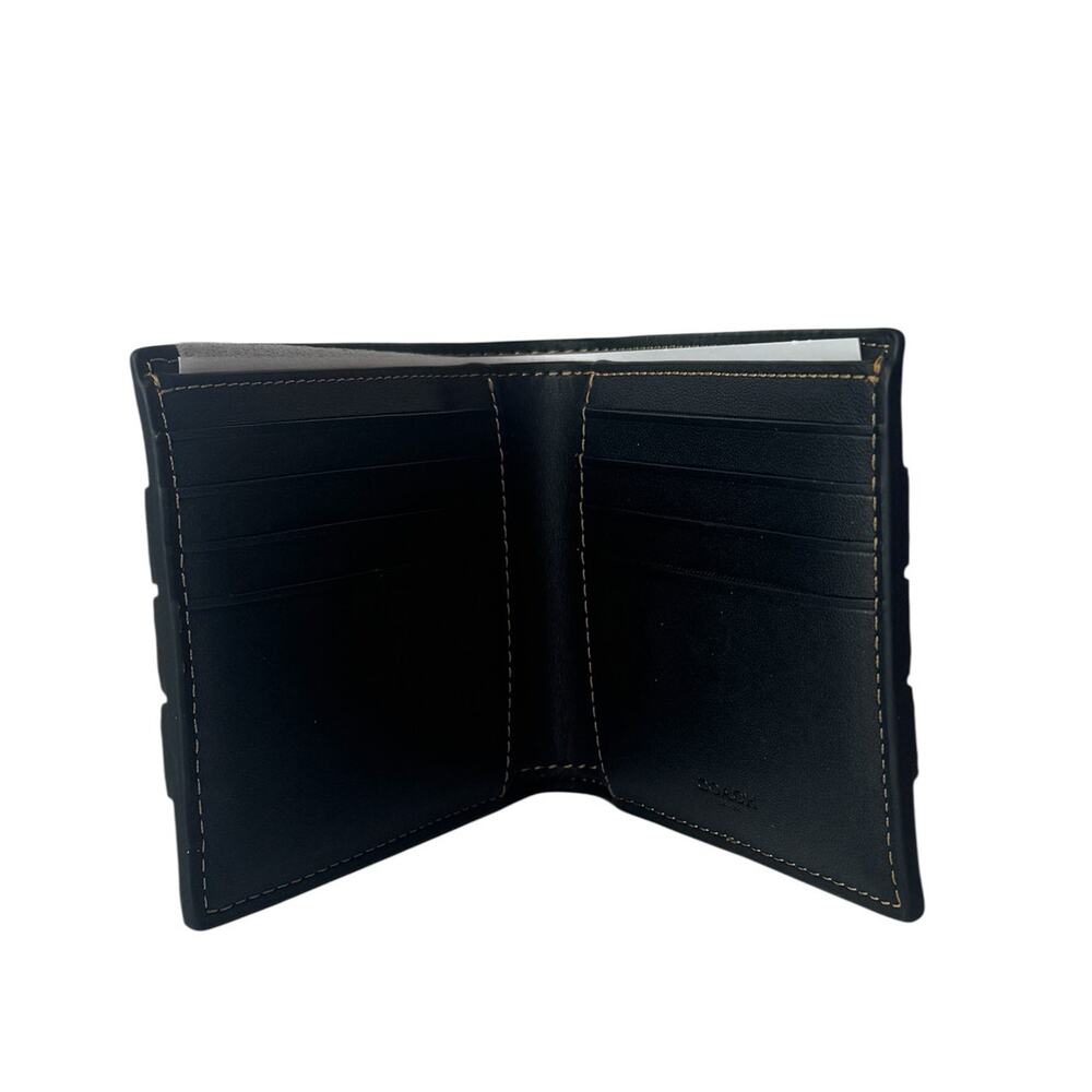 Coach Wallet In Signature Canvas With Varsity Str… - image 3